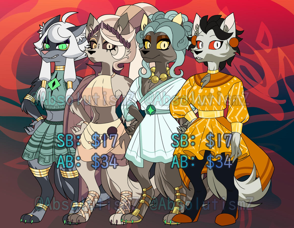 Lineart & Base Shadows (Not shown in this piece), Fullbody ($50/€44)